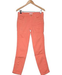 pantalon droit femme IKKS 38 - T2 - M Orange