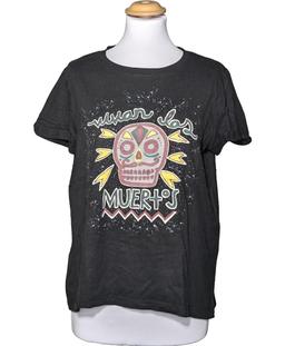 top manches courtes DESIGUAL 40 - T3 - L Noir