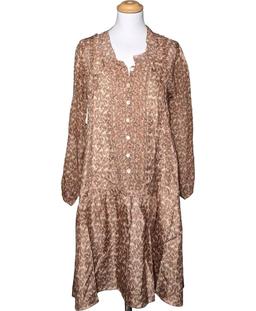 robe mi-longue COTELAC 38 - T2 - M Marron