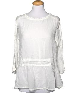 blouse LA FEE MARABOUTEE 38 - T2 - M Blanc