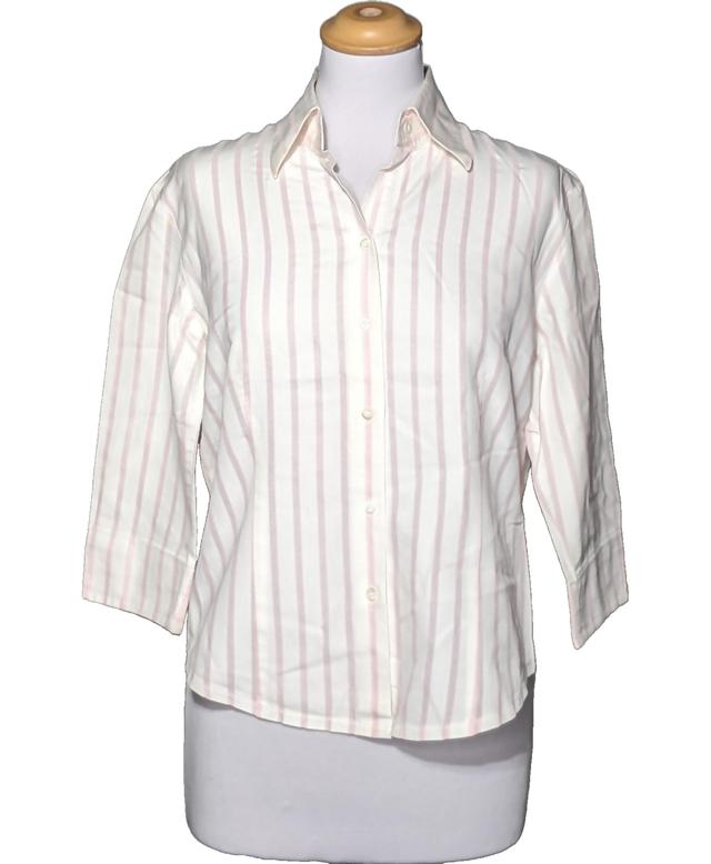 chemise ALAIN FIGARET 40 - T3 - L Blanc