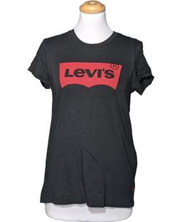 top manches courtes LEVI'S 36 - T1 - S Noir