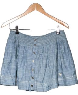 jupe courte ABERCROMBIE 38 - T2 - M Bleu