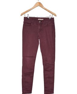 pantalon slim femme LEVI'S 38 - T2 - M Violet