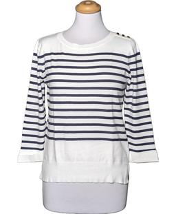 pull femme CAROLL 36 - T1 - S Blanc