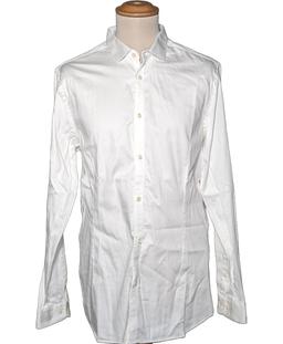 chemise manches longues JACK AND JONES 44 - T5 - XL/XXL Blanc