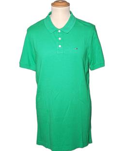 polo homme TOMMY HILFIGER 42 - T4 - L/XL Vert