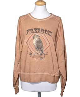 sweat femme MKT STUDIO 40 - T3 - L Beige