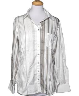 chemise UN JOUR AILLEURS 38 - T2 - M Blanc