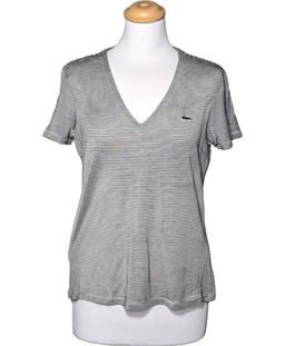 top manches courtes LACOSTE 40 - T3 - L Gris