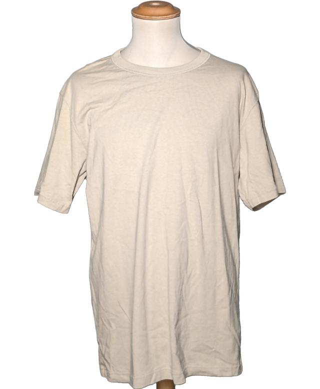 t-shirt manches courtes UNIQLO 40 - T3 - L Beige