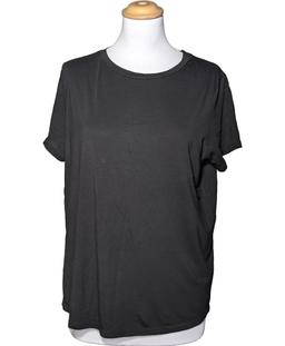 top manches courtes MASSIMO DUTTI 40 - T3 - L Noir