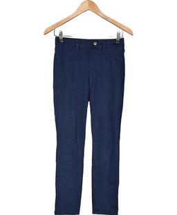 pantalon slim femme UNIQLO 36 - T1 - S Bleu