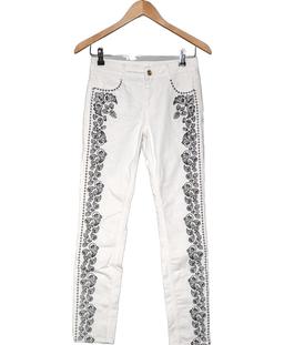 jean slim femme CLAUDIE PIERLOT 36 - T1 - S Blanc