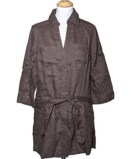 robe courte LA REDOUTE 38 - T2 - M Marron