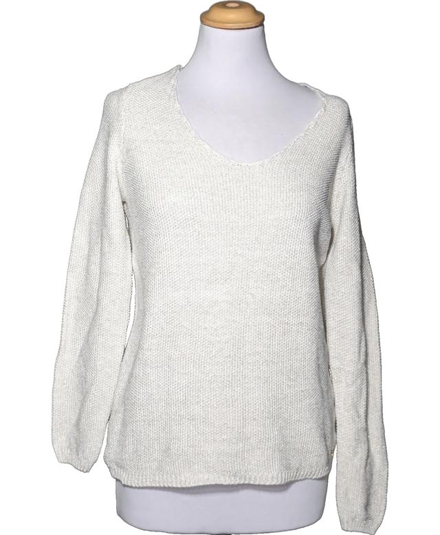 pull femme DES PETITS HAUTS 40 - T3 - L Blanc