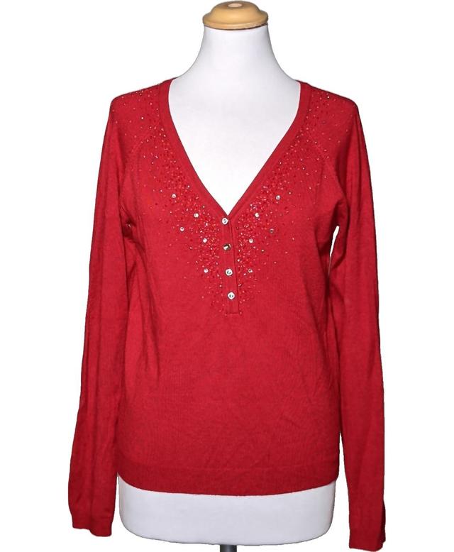 pull femme ANTONELLE 36 - T1 - S Rouge