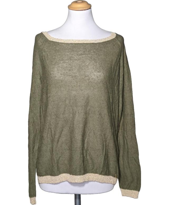 pull femme DES PETITS HAUTS 38 - T2 - M Vert