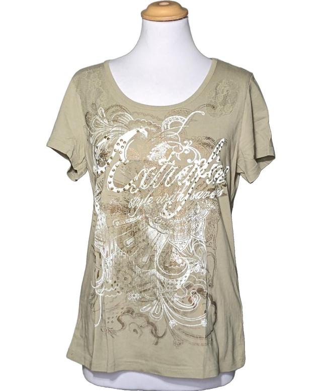 top manches courtes JULIE GUERLANDE 42 - T4 - L/XL Beige