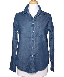 chemise UNIQLO 40 - T3 - L Bleu