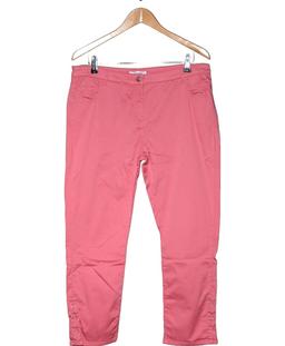 pantalon droit femme JULIE GUERLANDE 44 - T5 - XL/XXL Rose