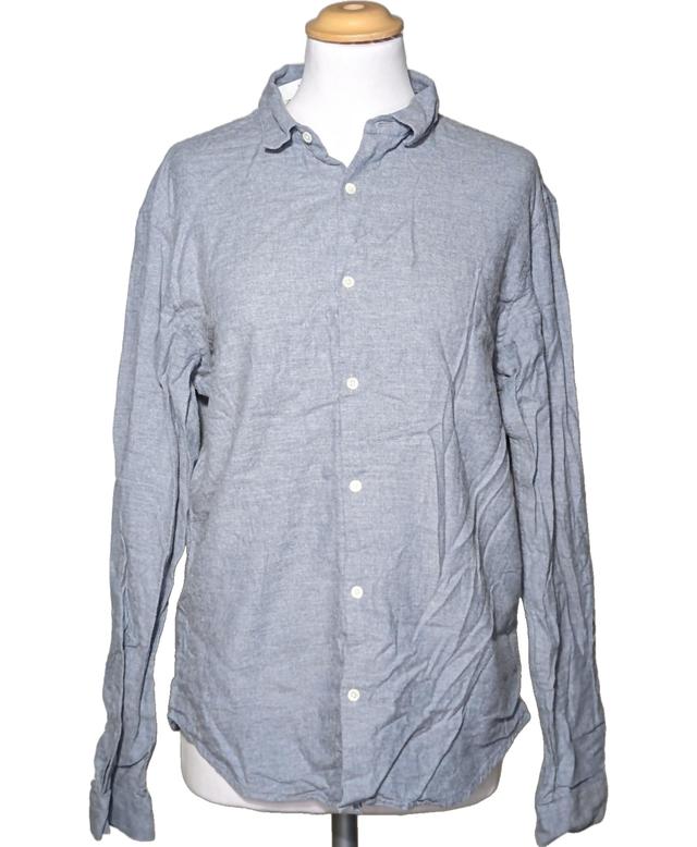 chemise SANDRO 40 - T3 - L Gris