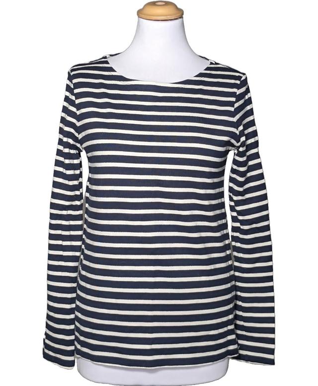 top manches longues PETIT BATEAU 34 - T0 - XS Bleu