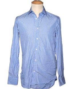 chemise manches longues RALPH LAUREN 38 - T2 - M Bleu