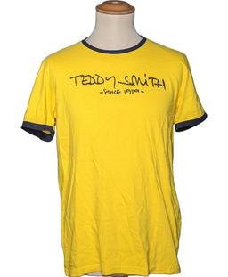 t-shirt manches courtes TEDDY SMITH 40 - T3 - L Jaune