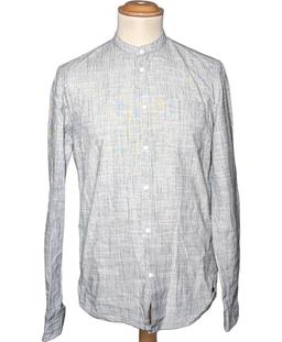 chemise manches longues TOM TAILOR 36 - T1 - S Gris