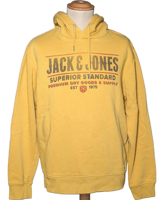 sweat homme JACK AND JONES 38 - T2 - M Jaune