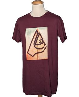 top manches courtes QUIKSILVER 38 - T2 - M Marron