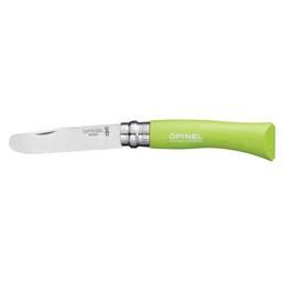 Mon premier couteau Opinel vert pomme n°07