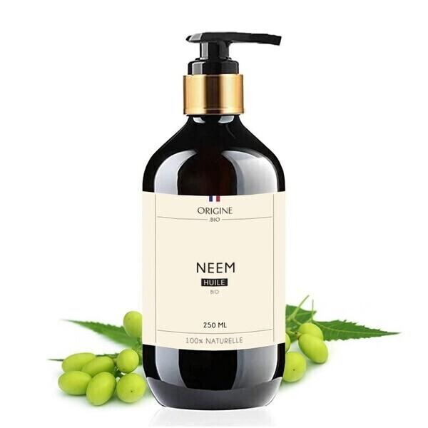 Huile de Neem - Origine Bio - Huile végétale cosmétique