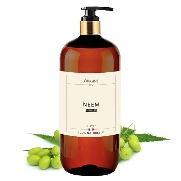 Huile de Neem - Origine Bio - Huile végétale cosmétique