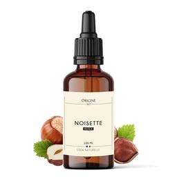 Huile végétale cosmétique de Noisette pressée à froid - Origine