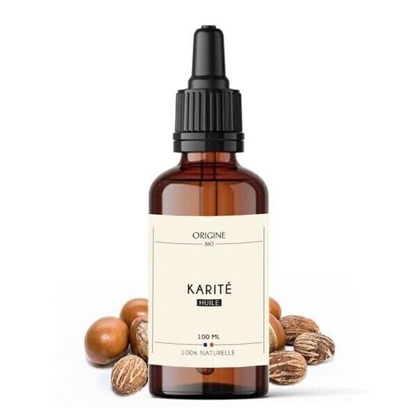 Huile de Karité fractionné - Origine Bio- Huile végétale cosméti