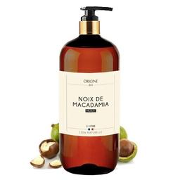 Huile de macadamia - Origine Bio - Huile végétale cosmétique