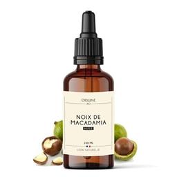 Huile de macadamia - Origine Bio - Huile végétale cosmétique