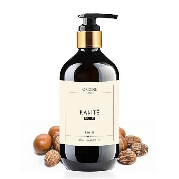 Huile de Karité fractionné - Origine Bio- Huile végétale cosméti