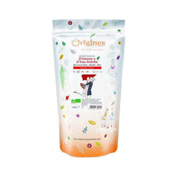 Thé Vert Bio d'Amour et d'Eau Fraà®che - Chine - Sachet 80g