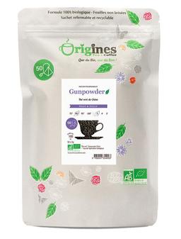 Thé Vert Bio Gunpowder - Chine - Infusettes x50