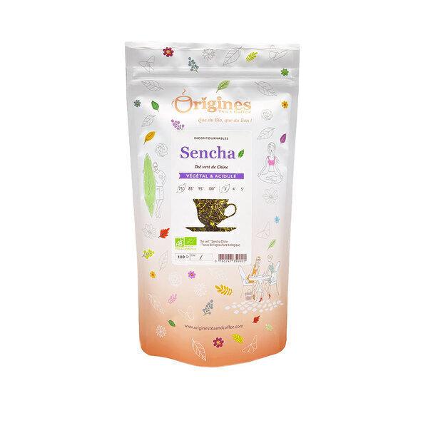 Thé vert Bio Sencha - Chine - Sachet 100g