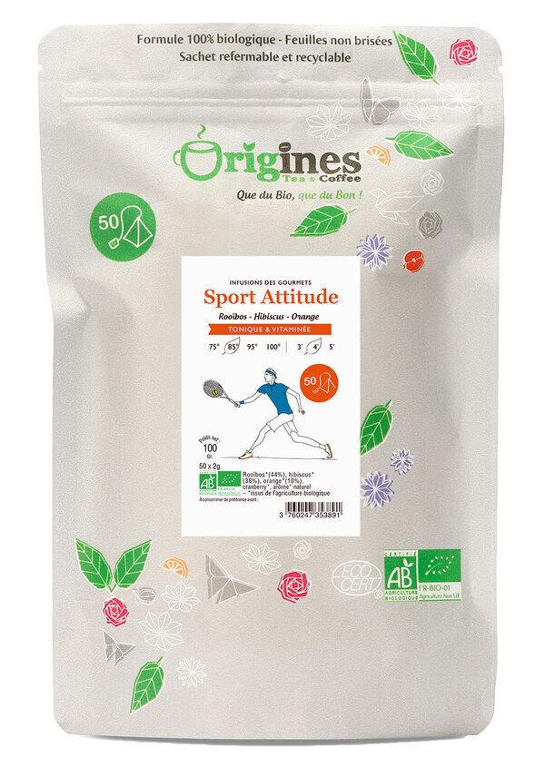 Rooïbos Sport Attitude Bio - Infusettes x50