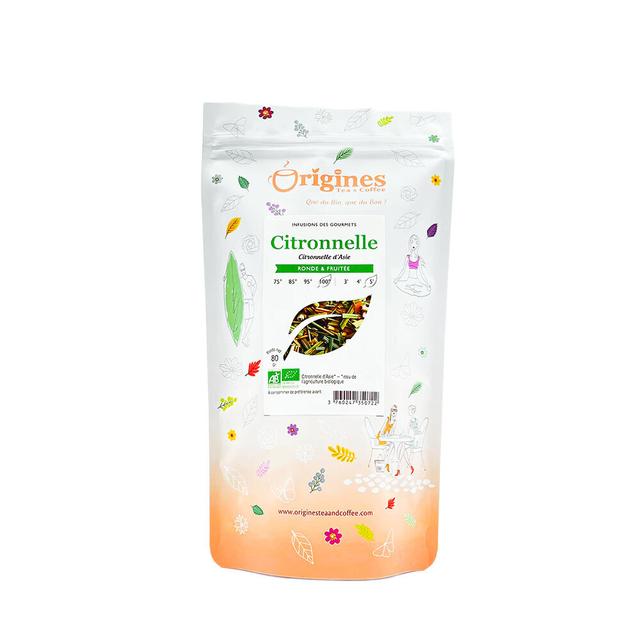 Infusion Bio Citronnelle - Sachet 80g