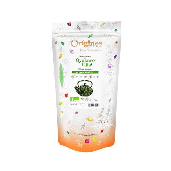 Thé Vert Bio Gyokuro Uji - Japon - Sachet 100g