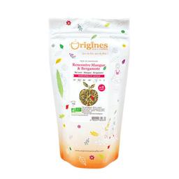 Thé Vert Bio Rencontre Mangue & Bergamote - Chine - Sachet 100g