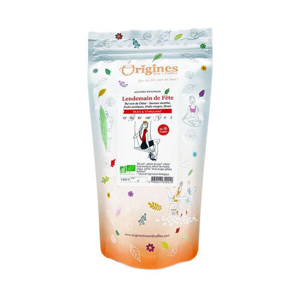 Thé Vert Bio Lendemain de Fête - Chine - Sachet 100g