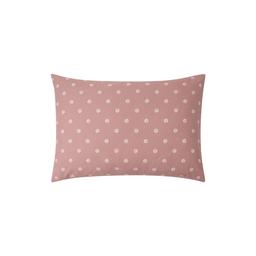 Taie d'oreiller imprimée en bambou rose 50x75