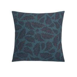 Taie d'oreiller imprimée en bambou bleu 63x63